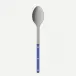 Bistrot Vintage Pearly Lapis Blue Serving Spoon 10.25"