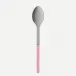 Bistrot Vintage Pearly Soft Pink Serving Spoon 10.25"