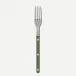 Bistrot Vintage Pearly Dark Green Small Fork 6.5"