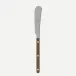Bistrot Vintage Pearly Brown Butter Knife 7.75"