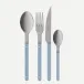 Bistrot Vintage Pearly Light Blue 24 Pieces Cutlery Set 9.25"