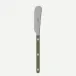 Bistrot Vintage Pearly Dark Green Butter Spreader 5.5"