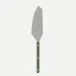 Bistrot Vintage Pearly Dark Green Tart Slicer 10"