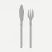 Bistrot Vintage Pearly Grey Fish Set 8.25"