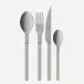 Bistrot Vintage Pearly Grey 4 Pieces Cutlery Set 9.25"