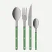 Bistrot Vintage Pearly Garden Green 4 Pieces Cutlery Set 9.25"
