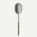 Bistrot Vintage Pearly Olive Spaghetti Spoon 10.5"