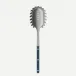 Bistrot Vintage Pearly Steel Blue Spaghetti Spoon 10.5"