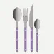 Bistrot Vintage Pearly Purple 48 Pieces Cutlery Set 9.25"