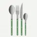 Bistrot Vintage Pearly Garden Green 48 Pieces Cutlery Set 9.25"
