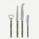 Bistrot Vintage Pearly Dark Green Bistrot Aperitif Set