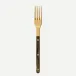 Bistrot Gold Buffalo Faux Buffalo Dinner Fork 8"1/2