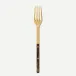 Bistrot Gold Buffalo Faux Buffalo Serving Fork 10"1/4