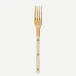 Bistrot Gold Horn Faux Horn Dinner Fork 8"1/2