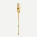 Bistrot Gold Horn Faux Horn Salad Fork 7"1/2