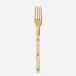 Bistrot Gold Horn Faux Horn Small Fork 6"1/2
