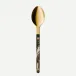 Bistrot Gold Dune Dune Black Dessert Spoon 7"1/2