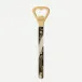Bistrot Gold Dune Dune Black Bottle Opener 6"1/4