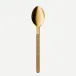 Bistrot Gold Teak Teak Dessert Spoon 7"1/2