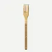 Bistrot Gold Teak Teak Salad Fork 7"1/2