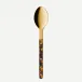 Bistrot Gold Tortoise Faux Tortoise Soup Spoon 8"1/2