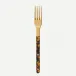 Bistrot Gold Tortoise Faux Tortoise Dinner Fork 8"1/2