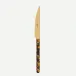 Bistrot Gold Tortoise Faux Tortoise Dinner Knife 9"1/4