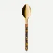 Bistrot Gold Tortoise Faux Tortoise Dessert Spoon 7"1/2