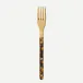 Bistrot Gold Tortoise Faux Tortoise Salad Fork 7"1/2
