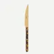 Bistrot Gold Tortoise Faux Tortoise Dessert Knife 8"