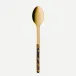 Bistrot Gold Tortoise Faux Tortoise Serving Spoon 10"1/4
