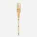 Bistrot Gold Solid Ivory Dinner Fork 8"1/2