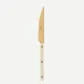 Bistrot Gold Solid Ivory Dinner Knife 9"1/4