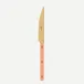 Bistrot Gold Solid Nude Pink Dinner Knife 9"1/4