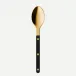 Bistrot Gold Solid Black Teaspoon 6"