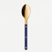 Bistrot Gold Solid Navy Blue Teaspoon 6"