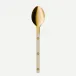 Bistrot Gold Solid Light Kaki Dessert Spoon 7"1/2