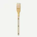 Bistrot Gold Solid Light Kaki Salad Fork 7"1/2
