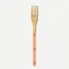 Bistrot Gold Solid Nude Pink Salad Fork 7"1/2