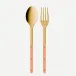 Bistrot Gold Solid Nude Pink Serving Set 10"1/4