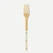 Bistrot Gold Solid Ivory Serving Fork 10"1/4