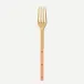 Bistrot Gold Solid Nude Pink Serving Fork 10"1/4