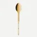 Bistrot Gold Solid Ivory Serving Spoon 10"1/4