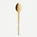 Bistrot Gold Solid Light Kaki Serving Spoon 10"1/4