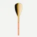 Bistrot Gold Solid Nude Pink Rice Spoon 10"1/4
