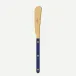 Bistrot Gold Solid Navy Blue Butter Knife 7"3/4