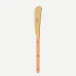 Bistrot Gold Solid Nude Pink Butter Knife 7"3/4