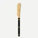 Bistrot Gold Solid Black Butter Spreader 5"1/2