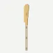 Bistrot Gold Solid Light Kaki Butter Spreader 5"1/2