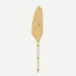 Bistrot Gold Solid Ivory Tart Slicer 10"
